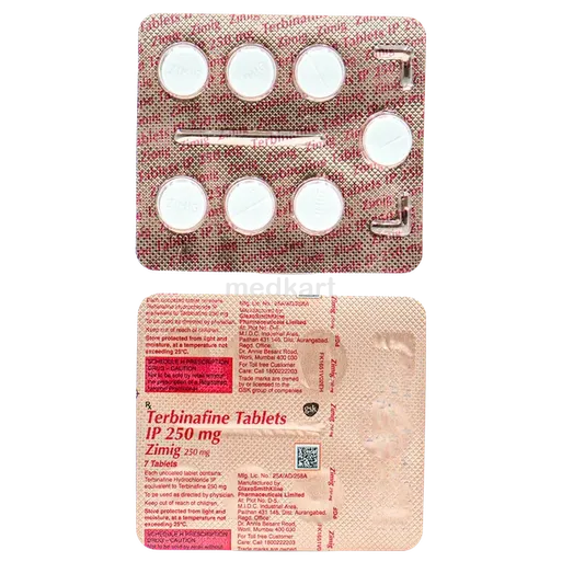 zimig 250mg tablet 7's